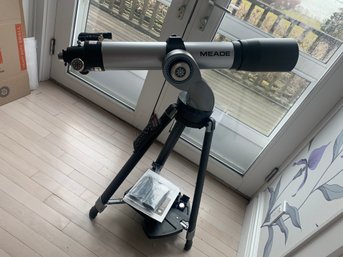Meade Telescope On Stand
