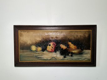 Antique Fruit Painting By Sister M Henrietta,1912