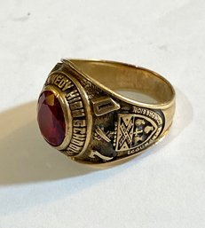 10K Gold Kennedy School Ring 14.8 Grams