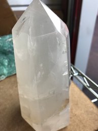 Beautiful Crystal Point, 4 LB , 7 1/2 Inch Tall