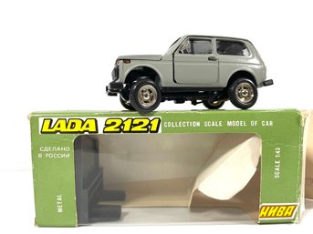 Lada 2121 1:43 Scale Metal Car Russian Or Czechoslovakian Made