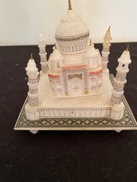 Taj Mahal Made Out Of White Marble Stone