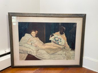 Manet Edouard Print By Olympia