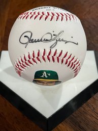 Rollie Fingers Signed Photo Ball Autograph Series Numbered 327 Of 1500