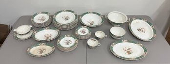 WH GRINDLEY & Co Bird Of Paradise China Set