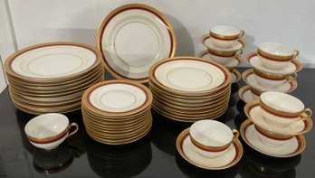 Service For 11, Theodore Haviland Limoges, China Set