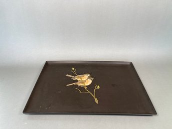 MCM Cuoroc Hadpainted Bird Tray