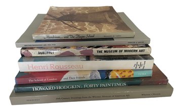 Collection Of  Seven Soft Covers Contemporary Arts Books