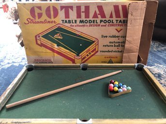 Gotham Table Model Pool Table