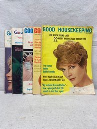 Random Good Housekeeping Magazines - Years 1968-1972