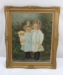 Art Antique Children Unknown Artist