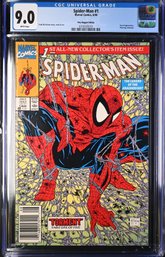 1990 MARVEL COMICS  Spider Man #1 CGC 9.0 Lizard Appearance