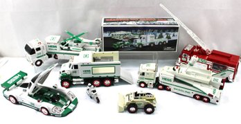 Hess Truck Lot   Most Vehicles Show Imperfections And Fading. Some Have Missing Parts