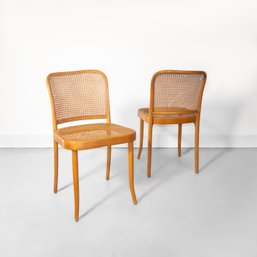 Pair Of Vintage Czech Bentwood Ligna Chairs