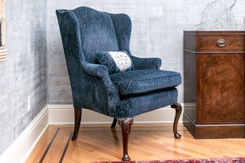 Hickory Chair Very Soft Upholstered Wingback Chair