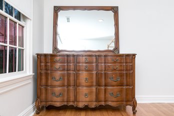 Stiehl Furniture, Elaborate Scalloped Chest Of Drawers