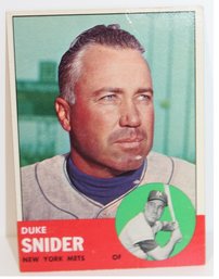 1965 Duke Snider HOF - Mets Card