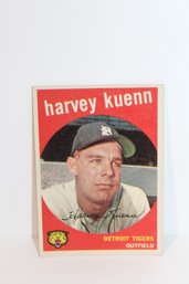 1959 Topps SS Harvey Kuenn