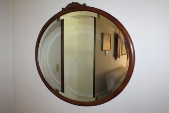 Vintage Oval Hall Mirror