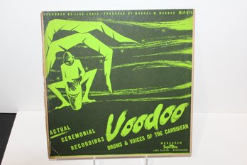 Voodoo - Drums And Voices Of The Carribean - (Mispelled On Front Cover) Rare Item 10' Disc