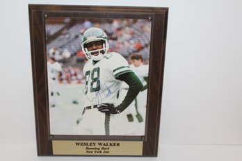 NY Jets Wesley Walker Signed Photo