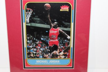 Michael Jordan Large Reproduction Of Rookie Card (5x7)