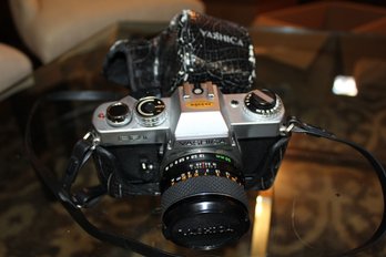 Never Used Yashica FR-II SLR Camera With Case