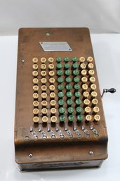 Vintage Felt & Tarrant Mfg Co Chicago Comptometer Adding Machine