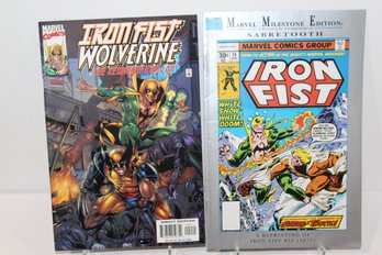2000 Iron Fist Wolverine #2 The Return Of K'un Lun, 1992 Reprint Of Iron Fist #14 Collectible