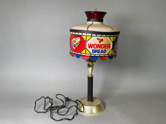A Vintage Plastic Wonderbread Lamp