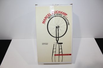 2002 Marcel Duchamp Bicycle Wheel Sculpture-Lim. Ed. Working Replica-Philadelphia Museum Of Art & Duchamp Book