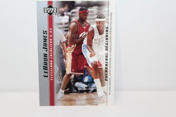 2004 Upper Deck Phenomenal Beginning LeBron James #9