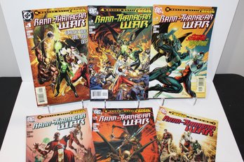 2005 DC -rann - Thanagar War - Hawkman, Hawkgirl, Green Lantern - Complete #1-#6