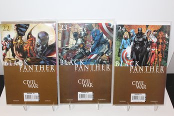 2007 Black Panther - Civil War #22, #23, #24