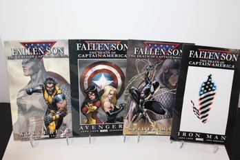 2007 Fallen Son - Death Of Captain America #1, #2, #4, #5