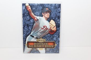 2007 Fleer Justin Verlander Rookie Sensation