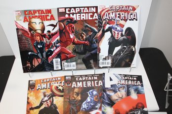 2008 Captain America (5th Series) #32-#37