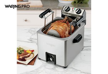 Waring Digital Rotisserie Turkey Fryer And Steamer - For Clambake Too - NIB
