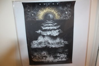 2017 Swans Concert Poster Limited Edition. 61/100 - Import & Spectacular DVD Of The Band