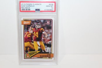 2018 Panini Classics Sam Darnold Gem Mint 10