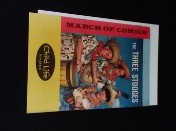 March Of Comics, The Three Stooges,  Child Life Shoes, 1963, Issue #248