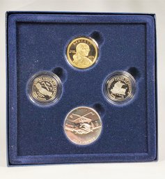 2005 Westward Journey Nickel And Sacagawea Proof Set In Box And Papers