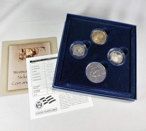 2005 Westward Journey Proof Nickels And Sacajawea Proof Set In Box And Papers