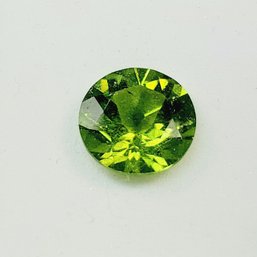 1.35 Carat---- 7mm Round Cut Peridot Loose Gemstone