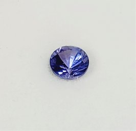 .50 Carat ----- Round Cut 5mm   TANZANITE Loose Gemstone