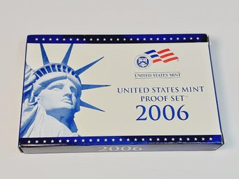 Complete 2006 United States Proof Set With State Quarter