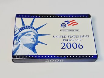 Complete 2006 United States Proof Set With State Quarters