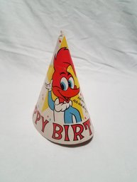 Vintage 1978 Birthday Party Hat - Woody Wood Pecker
