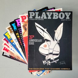 (Lot 10 Issues) 1989 Playboy Magazine