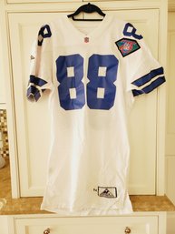 Michael Irvin #88 APEX Signed Autographed Dallas Cowboys NFL Cowboys White & Blue Jersey